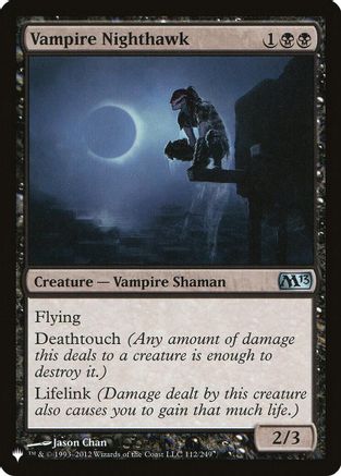 Vampire Nighthawk (LIST-112) - The List Reprints-1