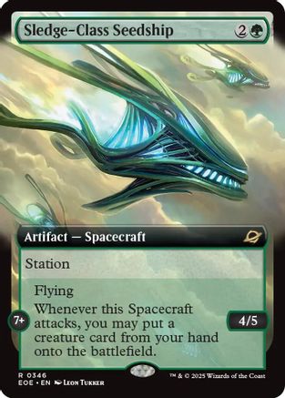 Sledge-Class Seedship (Extended Art) [Edge of Eternities]-1