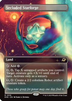 Secluded Starforge (Borderless) [Edge of Eternities]-1