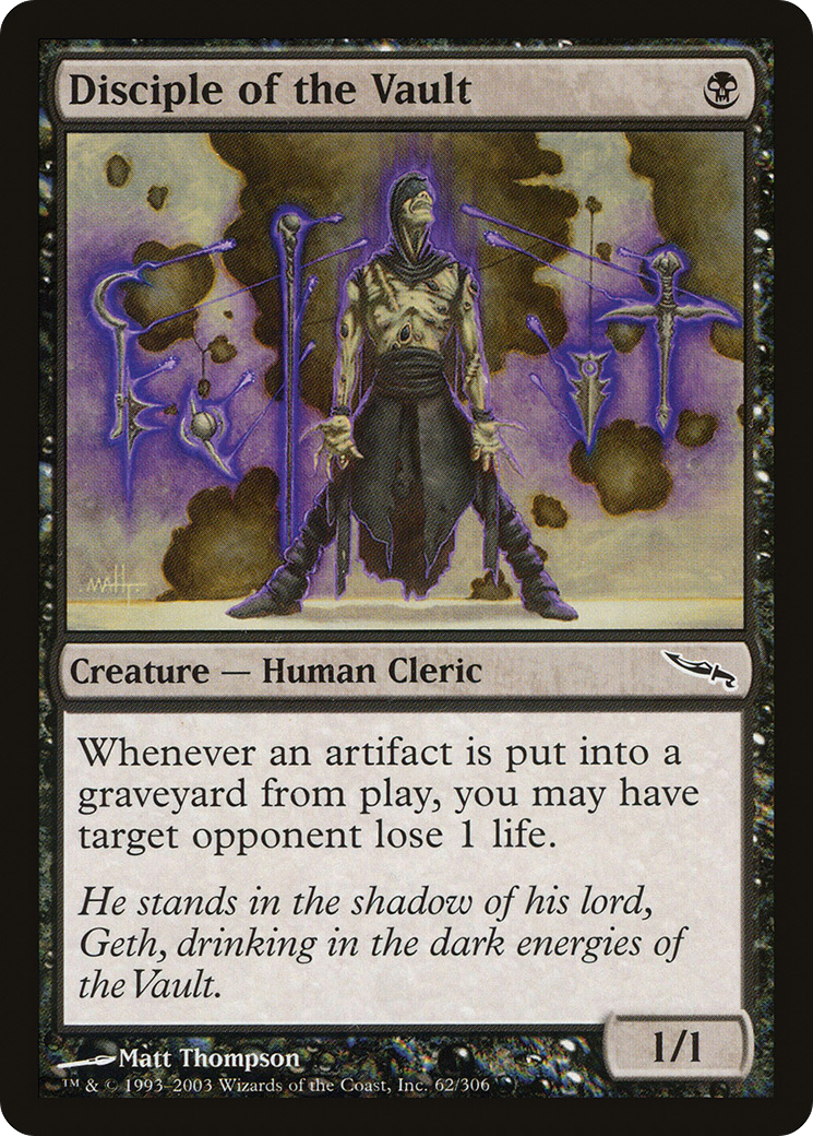 Disciple of the Vault [Mirrodin]-1
