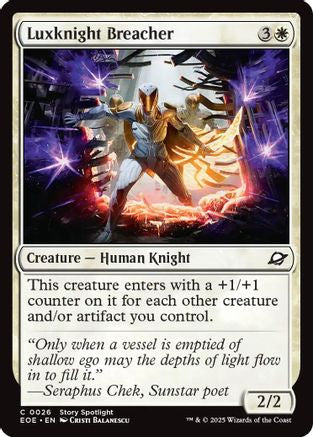 Luxknight Breacher [Edge of Eternities]-1