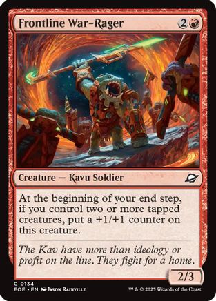 Frontline War-Rager [Edge of Eternities]-1