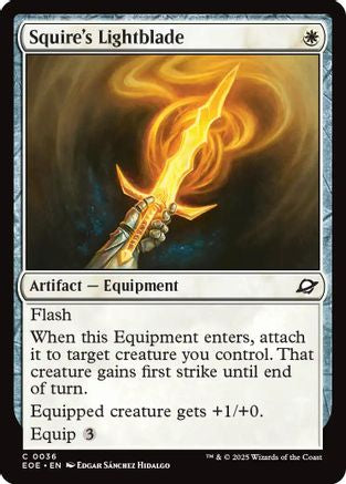 Squire's Lightblade [Edge of Eternities]-1