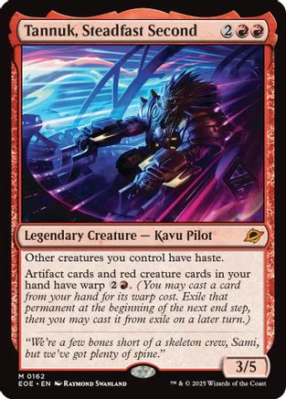 Tannuk, Steadfast Second [Edge of Eternities]-1