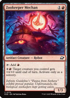 Zookeeper Mechan (EOE-170) - Edge of Eternities Foil-1