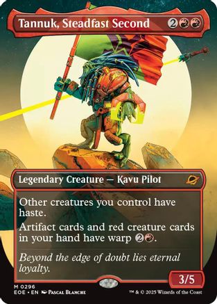 Tannuk, Steadfast Second (Borderless) [Edge of Eternities]-1
