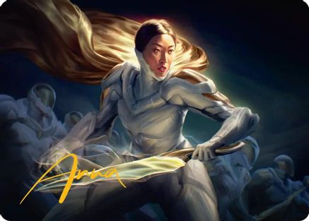 Cosmogrand Zenith Art Card (Gold-Stamped Signature) [Edge of Eternities Art Series]-1