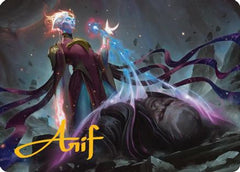 Lightstall Inquisitor Art Card (Gold-Stamped Signature) [Edge of Eternities Art Series]-1