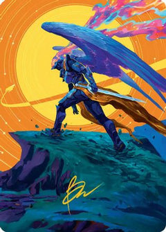 Astelli Reclaimer Art Card (Gold-Stamped Signature) [Edge of Eternities Art Series]-1