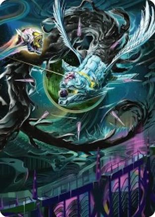Quantum Riddler Art Card [Edge of Eternities Art Series]-1