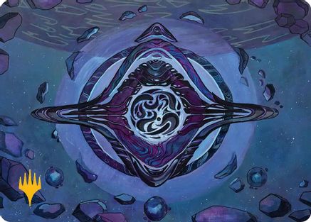 Archenemy's Charm Art Card (Gold-Stamped Planeswalker Symbol) [Edge of Eternities Art Series]-1