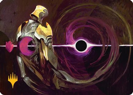 Gravkill Art Card (Gold-Stamped Planeswalker Symbol) [Edge of Eternities Art Series]-1