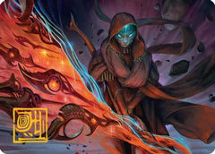 Weftstalker Ardent Art Card (Gold-Stamped Signature) (AAEOE-020) - Art Series: Edge of Eternities-1