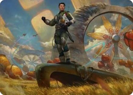 Galactic Wayfarer Art Card [Edge of Eternities Art Series]-1