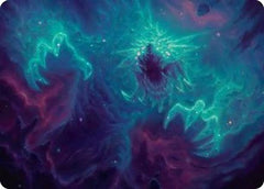 Cosmogoyf Art Card [Edge of Eternities Art Series]-1