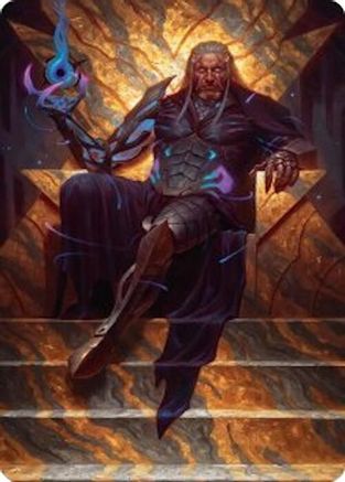 Tezzeret, Cruel Captain Art Card (1/54) [Edge of Eternities Art Series]-1