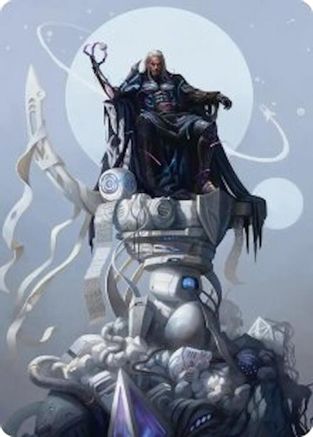 Tezzeret, Cruel Captain Art Card (35/54) [Edge of Eternities Art Series]-1
