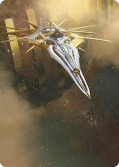 Dawnsire, Sunstar Dreadnought Art Card [Edge of Eternities Art Series]-1