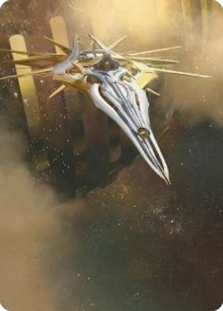 Dawnsire, Sunstar Dreadnought Art Card [Edge of Eternities Art Series]-1