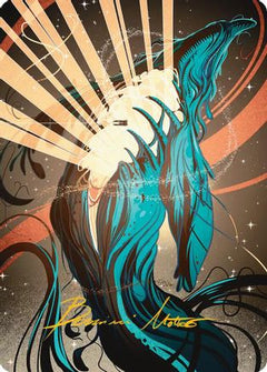 Swarmyard Art Card (Gold-Stamped Signature) [Edge of Eternities Art Series]-1