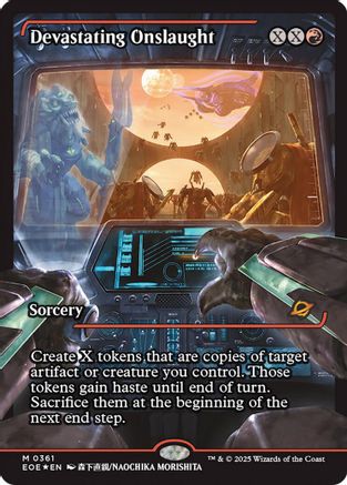 Devastating Onslaught (0361) (Showcase) [Edge of Eternities]-1
