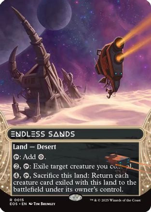 Endless Sands (0015) (Borderless) [Edge of Eternities: Stellar Sights]-1