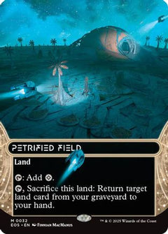 Petrified Field (0032) (Borderless) [Edge of Eternities: Stellar Sights]-1