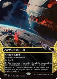 Power Depot (0034) (Borderless) [Edge of Eternities: Stellar Sights]-1