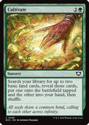 Cultivate [Edge of Eternities Commander]-1