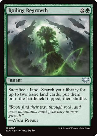 Roiling Regrowth [Edge of Eternities Commander]-1