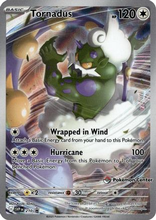 Tornadus (210) (Pokemon Center Exclusive) [Scarlet & Violet: Black Star Promos]-1