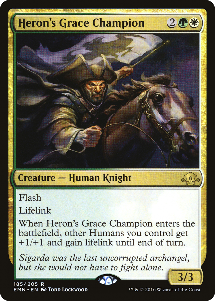 Heron's Grace Champion [Eldritch Moon]-1