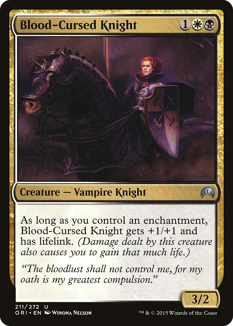 Blood-Cursed Knight [Magic Origins]-1
