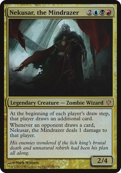 Nekusar, the Mindrazer (Oversized) [Commander 2013 Oversized]-1