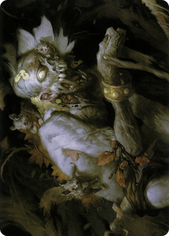 Nested Shambler Art Card [Modern Horizons 2 Art Series]-1