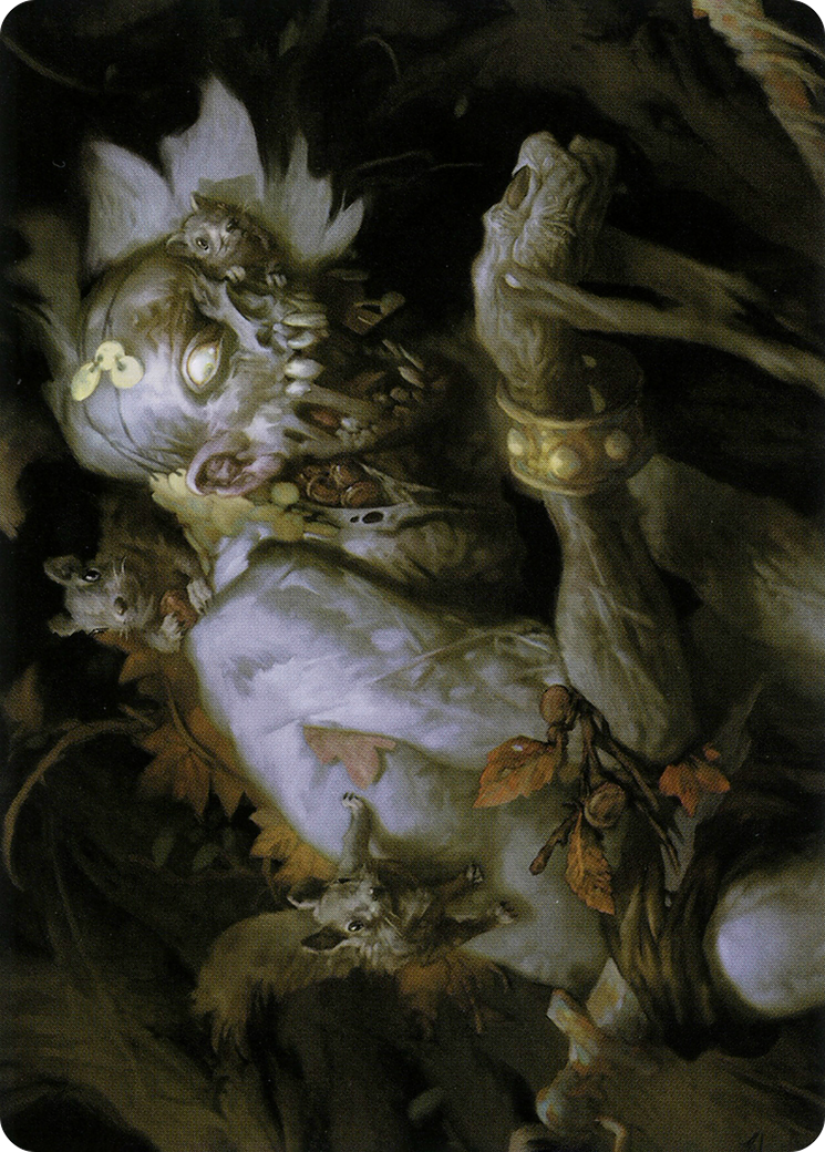 Nested Shambler Art Card [Modern Horizons 2 Art Series]-1