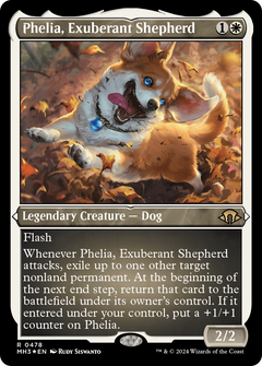 Phelia, Exuberant Shepherd (Foil Etched) [Modern Horizons 3]-1