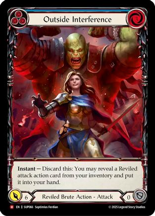 Outside Interference (Extended Art) [SUP066] (Super Slam)  Cold Foil