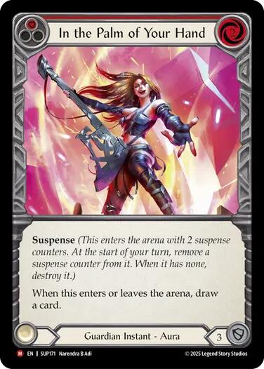 In the Palm of Your Hand [SUP171] (Super Slam)  Rainbow Foil-1