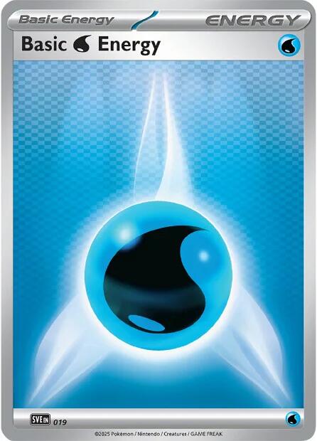 Basic Water Energy (019) [Scarlet & Violet: Black Bolt]-1