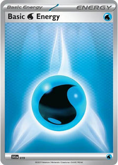 Basic Water Energy (019) [Scarlet & Violet: Black Bolt]-1