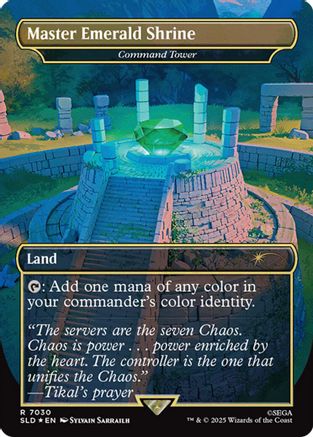 Master Emerald Shrine - Command Tower (7030) [Secret Lair Drop Series]-1