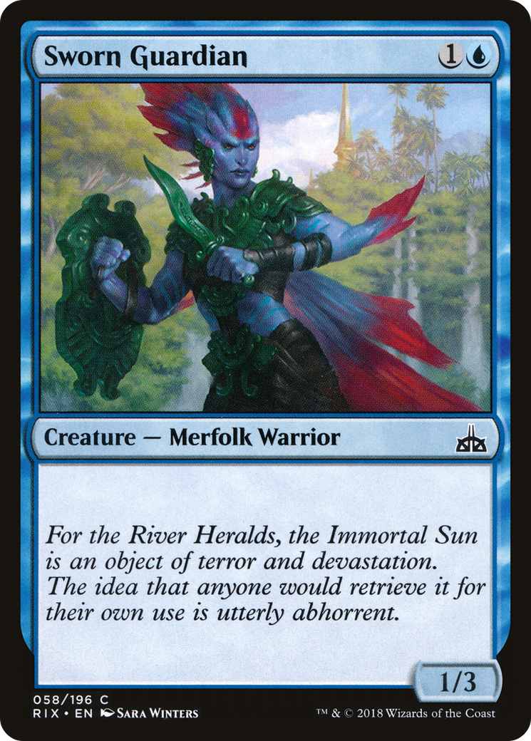 Sworn Guardian [Rivals of Ixalan]-1
