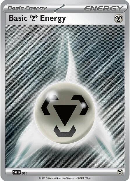 Basic Metal Energy (024) [Scarlet & Violet: Black Bolt]-1