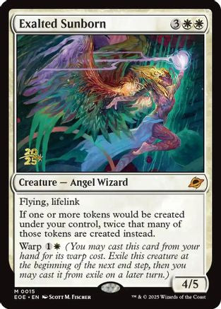Exalted Sunborn [Edge of Eternities Prerelease Promos]-1
