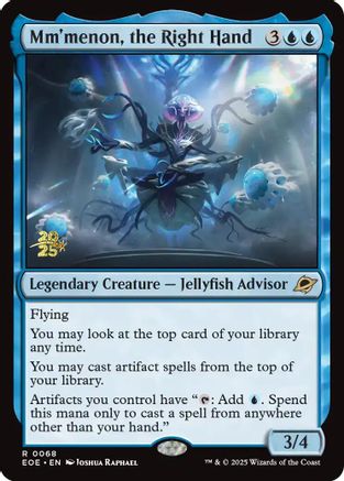 Mm'menon, the Right Hand [Edge of Eternities Prerelease Promos]-1