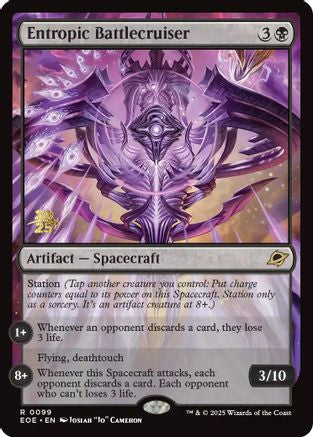 Entropic Battlecruiser [Edge of Eternities Prerelease Promos]-1