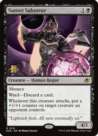 Sunset Saboteur [Edge of Eternities Prerelease Promos]-1