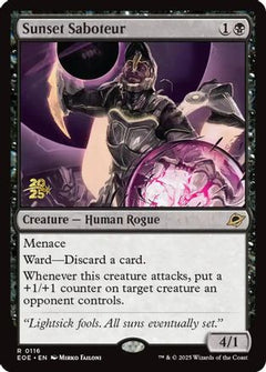 Sunset Saboteur [Edge of Eternities Prerelease Promos]-1