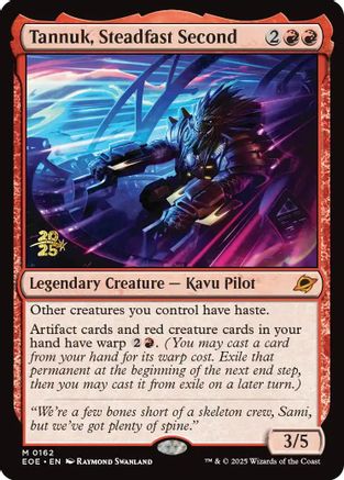 Tannuk, Steadfast Second [Edge of Eternities Prerelease Promos]-1